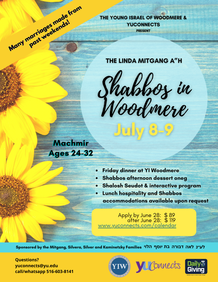 Shabbos In Woodmere YUConnects
